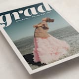 "The Cover" - Graduation Announcements in Mist by Gwen Bedat - Detail