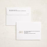 "In Vogue" - Graduation Announcements in Sunshine by Robert and Stella - FREE Recipient Addressing