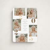 "staggered" - Graduation Announcements in Cloud by Lauren Chism - Front