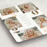 "staggered" - Graduation Announcements in Cloud by Lauren Chism - Detail