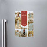 "graduate's stole" - Graduation Announcements in Cardinal by elena diaz - Magnet Front