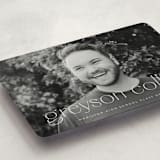 "Understated" - Graduation Announcements in Salt by Ekko Studio - Detail