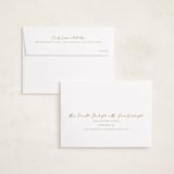 "Graduate Script" - Graduation Announcements in Snow by Sarah Curry - FREE Recipient Addressing