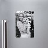 "Colonnade" - Graduation Announcements in Swan by Owl and Toad - Magnet Front