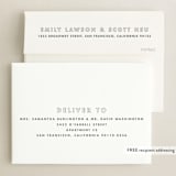 "Strength" - Graduation Announcements in Snow by Sarah Curry - FREE Recipient Addressing