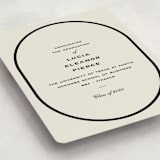 "Commence" - Graduation Announcements in Tuxedo by Megan Davis - Detail