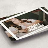 "Filter" - Graduation Announcements in Snow by Inkblot Design - Detail