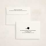 "Filter" - Graduation Announcements in Snow by Inkblot Design - FREE Recipient Addressing