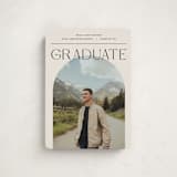 "Vision" - Graduation Announcements in Ivory by Pixel and Hank - Front