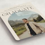 "Vision" - Graduation Announcements in Ivory by Pixel and Hank - Detail