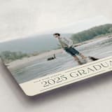 "Merry Trim" - Graduation Announcements in Ivory by Erica Krystek - Detail