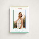 "Color Frame" - Graduation Announcements in Candy by Kelly Watkins - Front