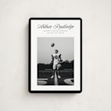 "Silo" - Graduation Announcements in Nero by Pati Cascino - Front