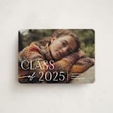 "Contemplate" - Graduation Announcements in Snowberry by Pixel and Hank - Front