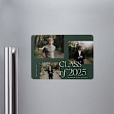 "Troi" - Graduation Announcements in Forest by Kelly Schmidt - Magnet Front