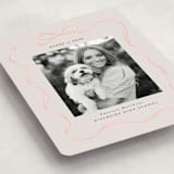 "Ribbon Frame" - Graduation Announcements in Blush by Itsy Belle Studio - Detail