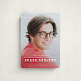 "headlined" - Graduation Announcements in Pearl by Emily Sabol Goss - Front