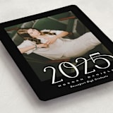 "Candid Date" - Graduation Announcements in Tuxedo by Carolyn MacLaren - Detail