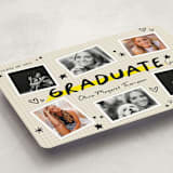 "Grad Journal" - Graduation Announcements in Paper by Orasie - Detail