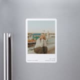 "Typewritten" - Graduation Announcements in Ink by Blustery August - Magnet Front