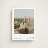 "Typewritten" - Graduation Announcements in Ink by Blustery August - Front