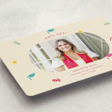 "Confetti Drop" - Graduation Announcements in Multi by Megan Cash - Detail