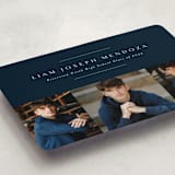 "Top Three" - Graduation Announcements in Denim by Lea Delaveris - Detail