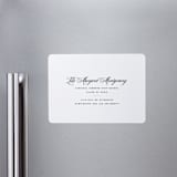 "Cannes" - Graduation Announcements in Pearl by Megan Davis - Magnet Front