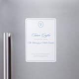 "Scripted" - Graduation Announcements in Capri by Creo Study - Magnet Front
