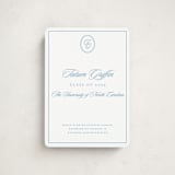 "Scripted" - Graduation Announcements in Capri by Creo Study - Front
