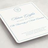 "Scripted" - Graduation Announcements in Capri by Creo Study - Detail