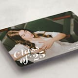"Class Dismissed" - Graduation Announcements in Ink by Megan Davis - Detail