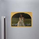 "In Vogue" - Graduation Announcements in Sunshine by Robert and Stella - Magnet Front