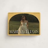 "In Vogue" - Graduation Announcements in Sunshine by Robert and Stella - Front