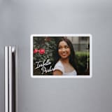 "horchata" - Graduation Announcements in Porcelain by chocomocacino - Magnet Front