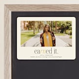 "Earned It" - Graduation Announcements in Marigold by Louise Kay - Magnet Front