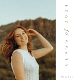 "Bright Horizon" - Graduation Announcements in Fawn by AK Graphics - Detail