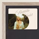 "Modern Curves" - Graduation Announcements in Almond by Morgan Kendall - Magnet Front