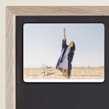"Lift Off" - Graduation Announcements in Ink by Paper Raven Co. - Magnet Front