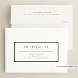 "Classy Graduate" - Graduation Announcements in Salt by Stephanie Hawkes - FREE Recipient Addressing