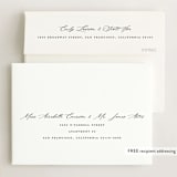 "portrait script" - Graduation Announcements in Onyx by Sarah Curry - FREE Recipient Addressing