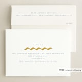"wavy frame" - Graduation Announcements in Aqua by Baumbirdy - FREE Recipient Addressing