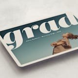 "The Cover" - Graduation Announcements in Mist by Gwen Bedat - Detail