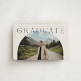 "Vision" - Graduation Announcements in Ivory by Pixel and Hank - Front
