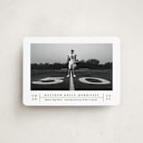 "Modern Grid" - Graduation Announcements in Golden by Erica Krystek - Front