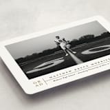 "Modern Grid" - Graduation Announcements in Golden by Erica Krystek - Detail