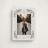 "Celebratory Frame" - Graduation Announcements in Linen by Ana de Sousa - Front