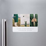 "Carousel" - Graduation Announcements in Cotton by Morgan Kendall - Magnet Front