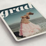 "The Cover" - Graduation Announcements in Mist by Gwen Bedat - Detail