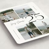 "Greatest Year" - Graduation Announcements in Coal by Michelle Taylor - Detail